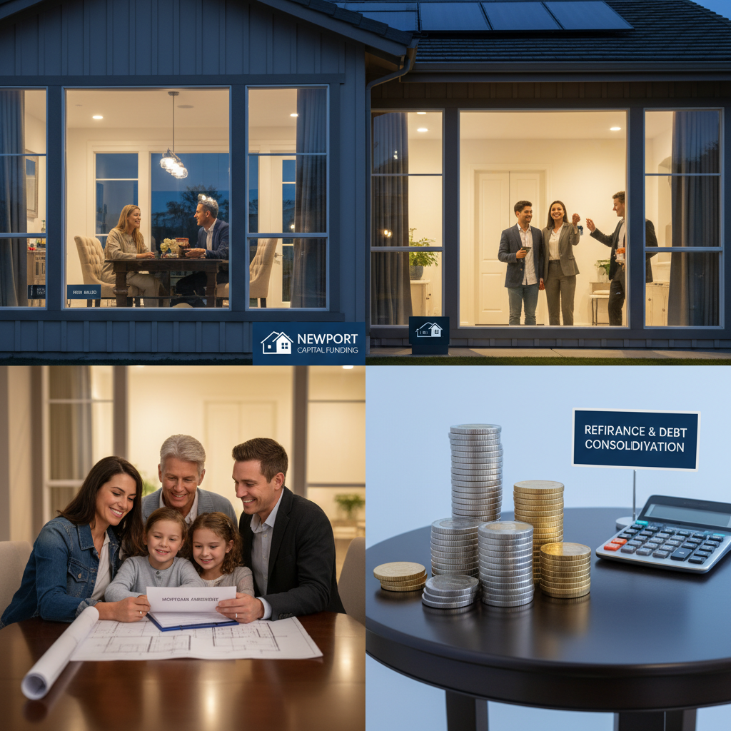 SFR and 2\u20134 unit investment property mortgage